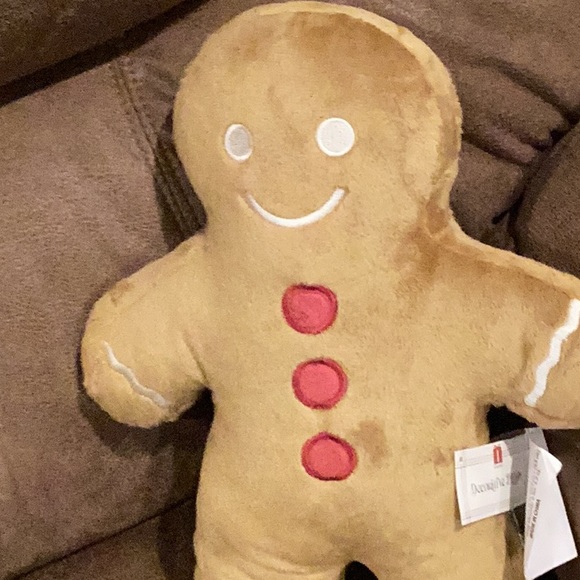 Target Bullseye Playground Gingerbread Pillow - Picture 3 of 3